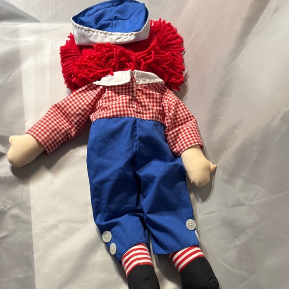Raggedy Ann and Andy Dolls with Red Hair  80th and 85th birthday 25 inches tall - Picture 10 of 16